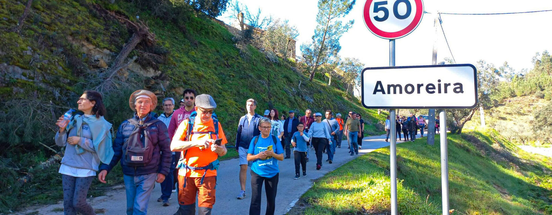 Passeio Pedestre levou 70 participantes até ao Vale D’Urso