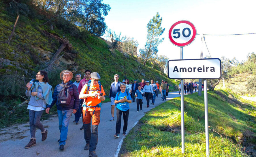 Passeio Pedestre levou 70 participantes até ao Vale D’Urso