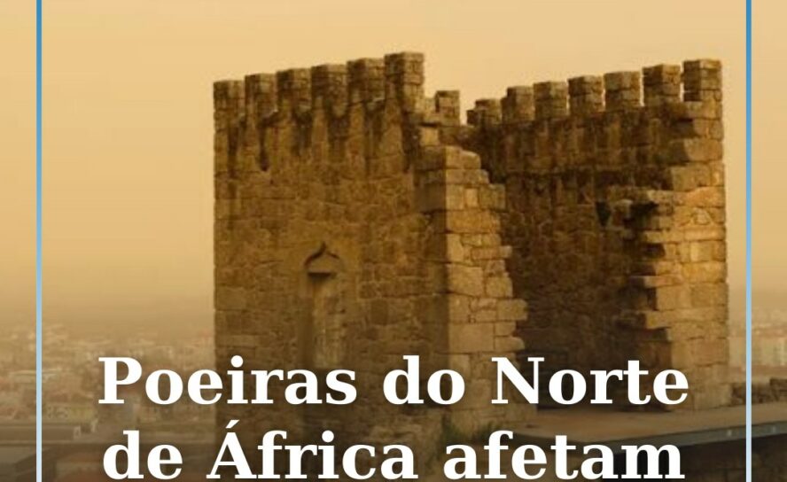 Poeiras do Saara afetam qualidade do ar nos próximos dias