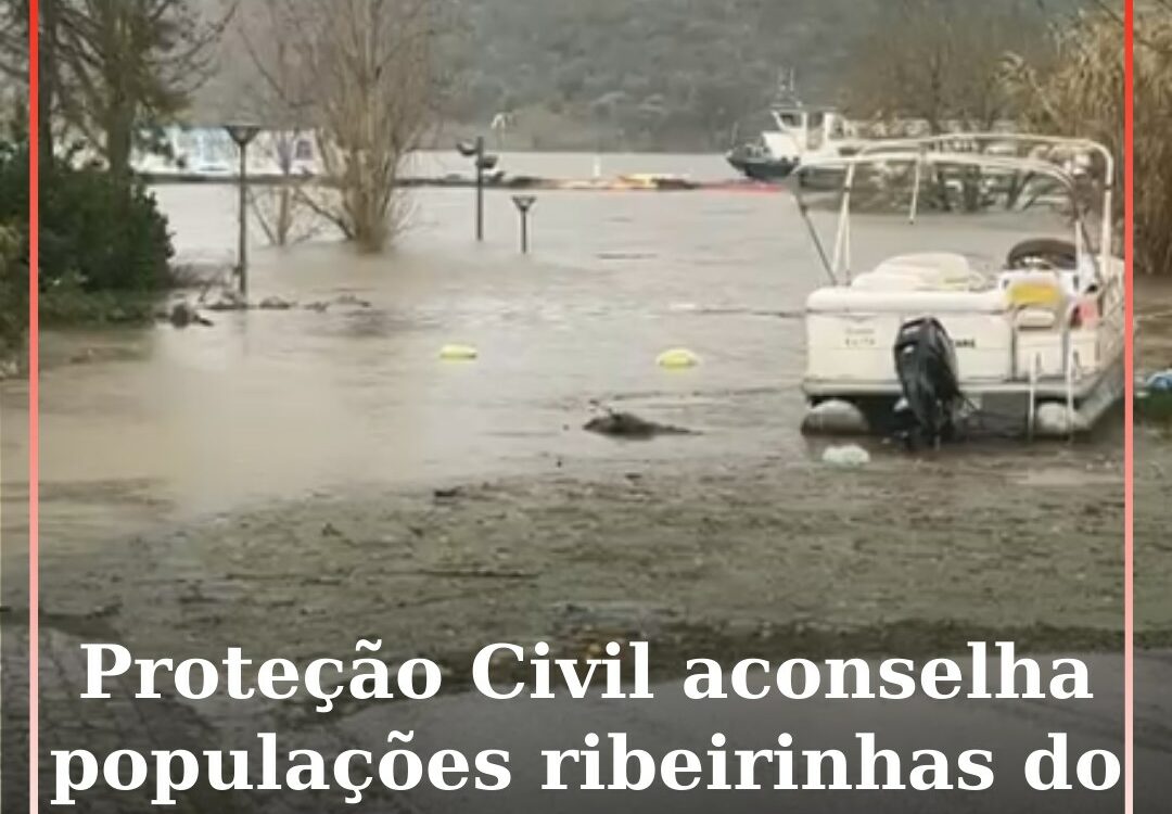 Proteção Civil aconselha populações ribeirinhas do Tejo a abandonar casas