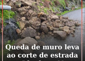 Queda de muro leva ao corte de estrada em Idanha-a-Nova