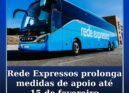 Rede Expressos prolonga medidas de apoio até 15 de fevereiro