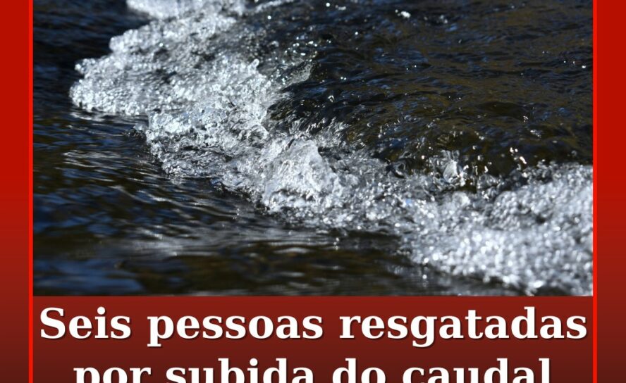 Resgate de seis pessoas em Gavião e Nisa por subida do caudal do Rio Tejo