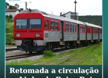 Retomada a circulação na Linha da Beira Baixa