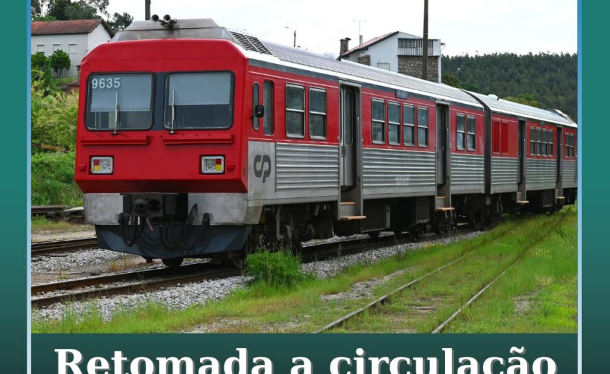 Retomada a circulação na Linha da Beira Baixa