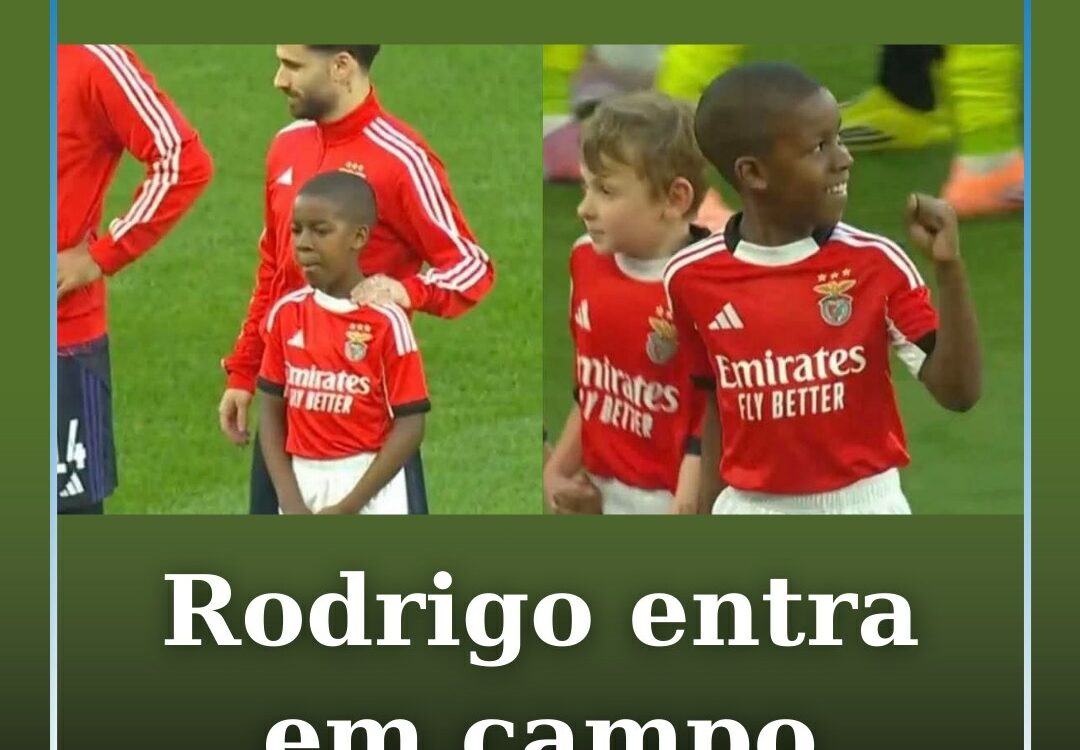 Rodrigo entra em campo ao lado de Anísio