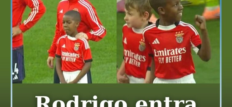 Rodrigo entra em campo ao lado de Anísio
