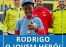 Rodrigo, o jovem herói que salvou a mãe com um telefonema