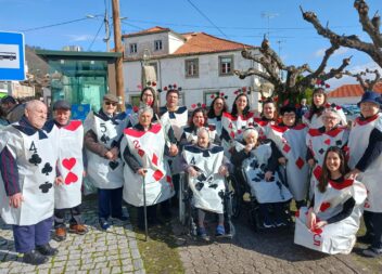 Santa casa da Misericórdia de Alpedrinha participa no desfile de Carnaval organi