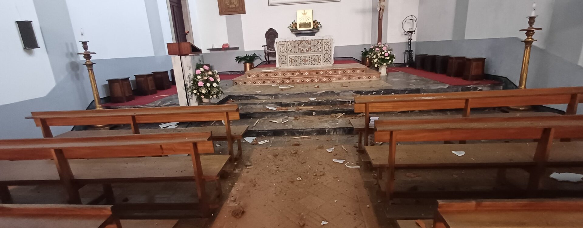 Seminário em Cernache do Bonjardim fica parcialmente destruído