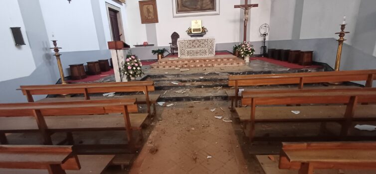 Seminário em Cernache do Bonjardim fica parcialmente destruído