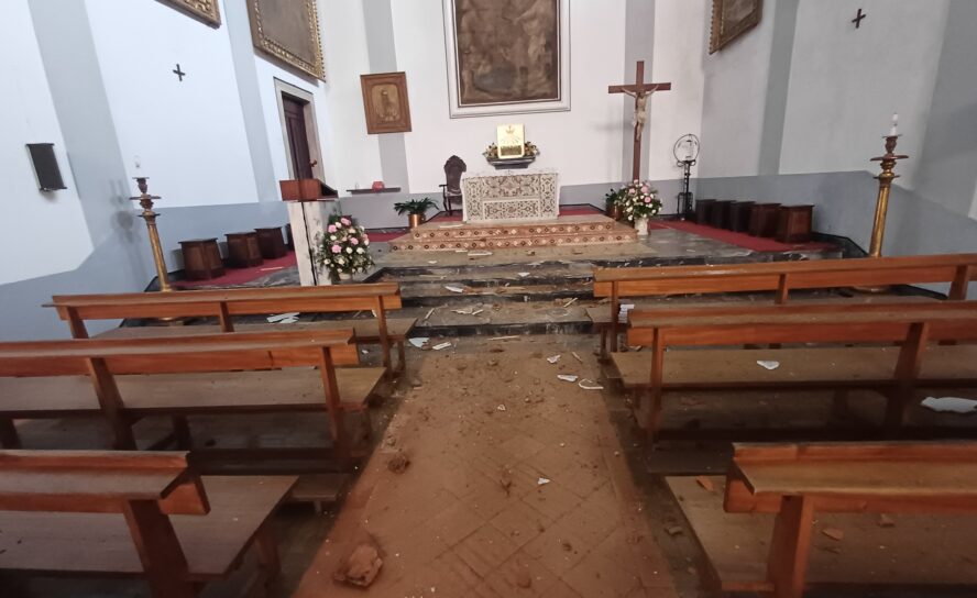 Seminário em Cernache do Bonjardim fica parcialmente destruído