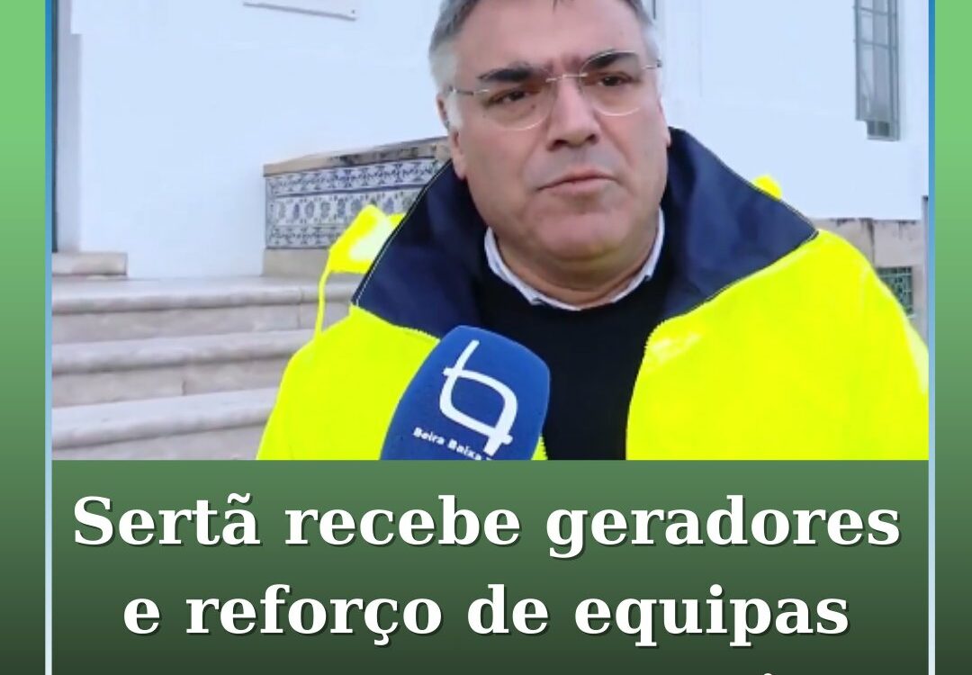 Sertã com cinco mil clientes ainda sem eletricidade, mas situação regista melhor