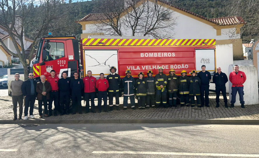 Sete estagiários concluem curso de Bombeiro de 3.ª em Vila Velha de Ródão