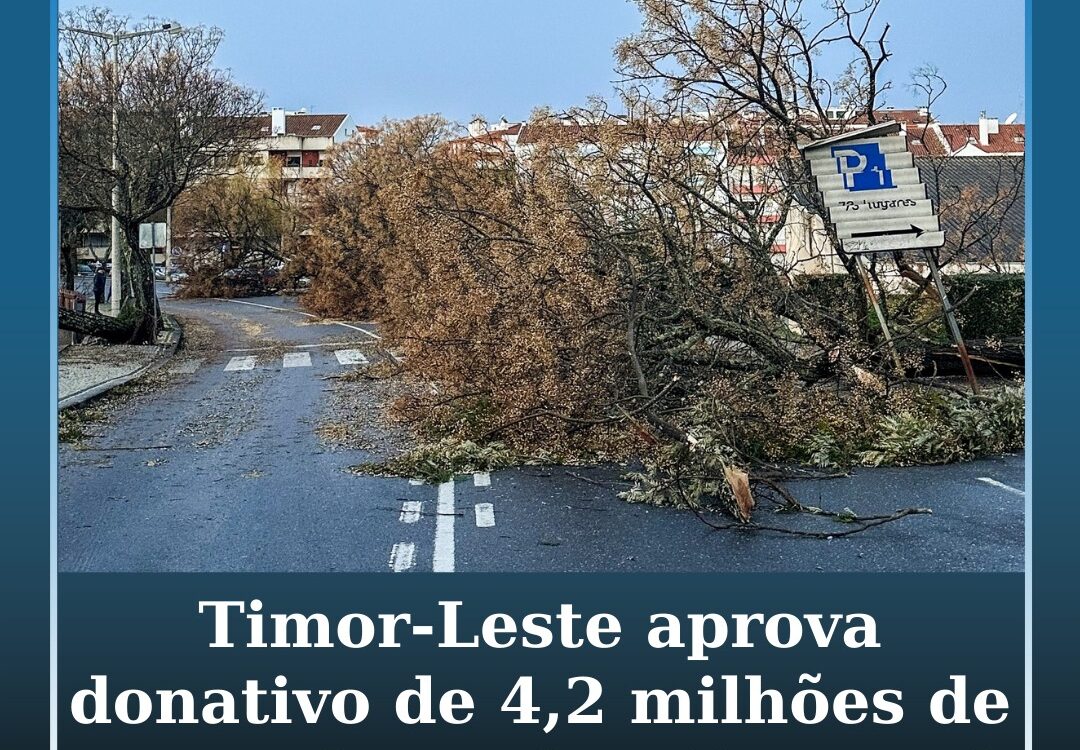 Timor-Leste aprova donativo de 4,2 milhões de euros de apoio a Portugal