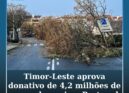 Timor-Leste aprova donativo de 4,2 milhões de euros de apoio a Portugal