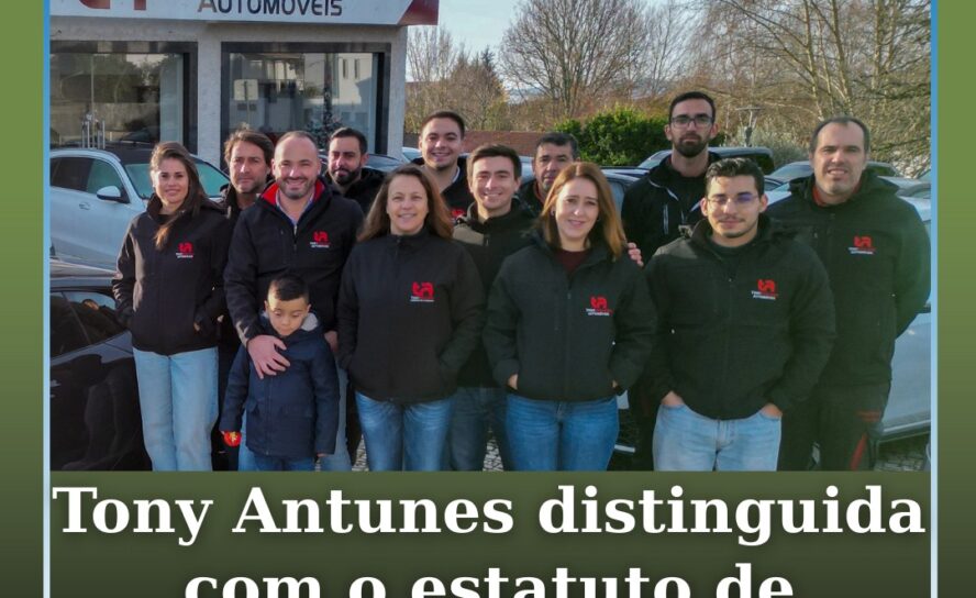 Tony Antunes distinguida com o estatuto de PME Líder 2025