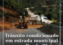 Trânsito condicionado em estrada municipal no concelho de Oleiros
