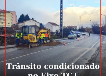 Trânsito condicionado no Eixo TCT