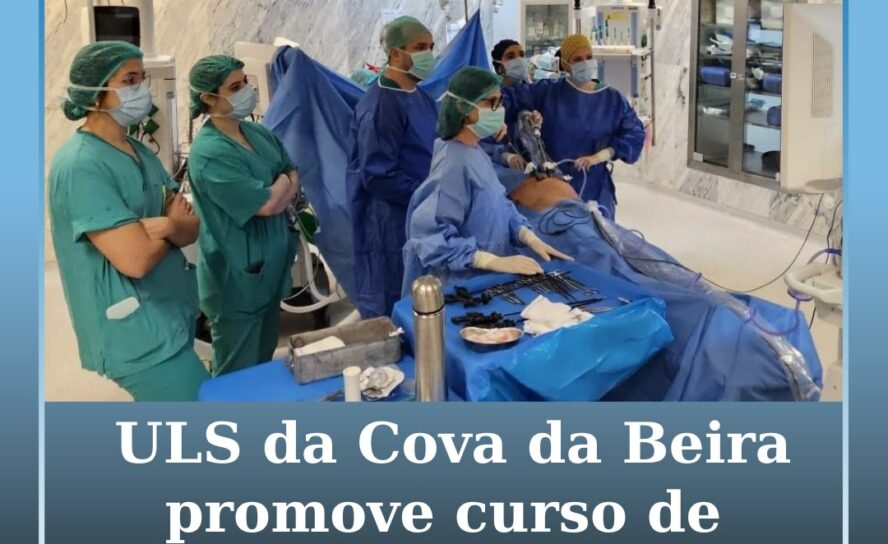 ULS da Cova da Beira promove primeiro curso de cirurgia laparoscópica TAPP para