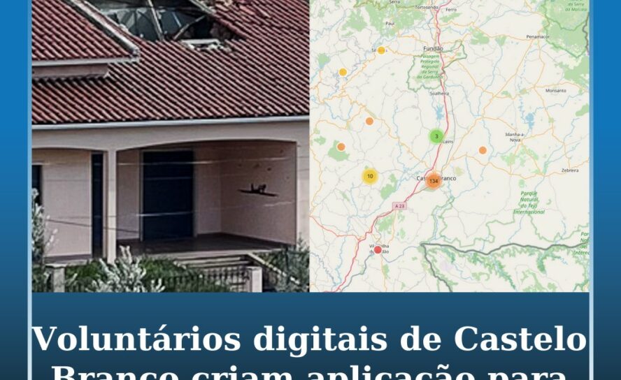 Vost Portugal cria aplicação para reportar danos causados pela depressão Kristin