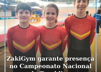 ZakiGym garante presença no Campeonato Nacional de Tumbling