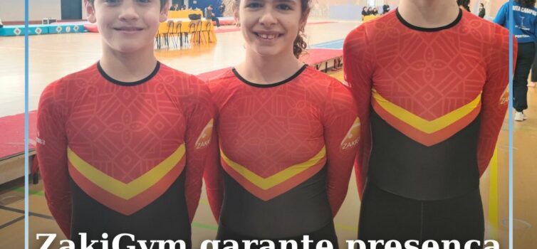 ZakiGym garante presença no Campeonato Nacional de Tumbling