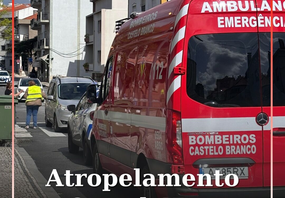 Atropelamento em Castelo Branco
