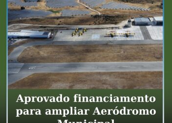 Aprovada candidatura a financiamento europeu para ampliação do Aeródromo Municip