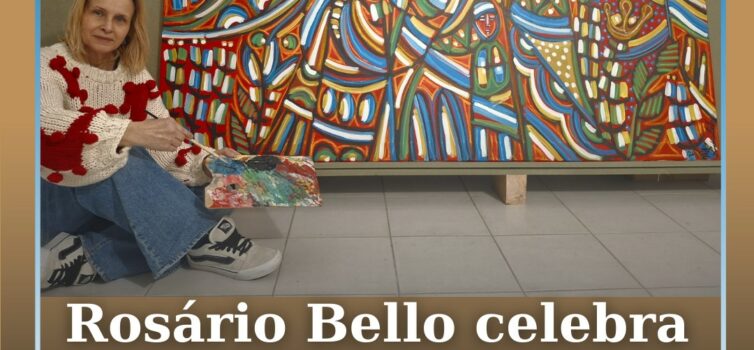 Artista Rosário Bello celebra o Dia da Mulher com nova obra