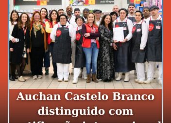 Auchan de Castelo Branco recebe certificação internacional de qualidade
