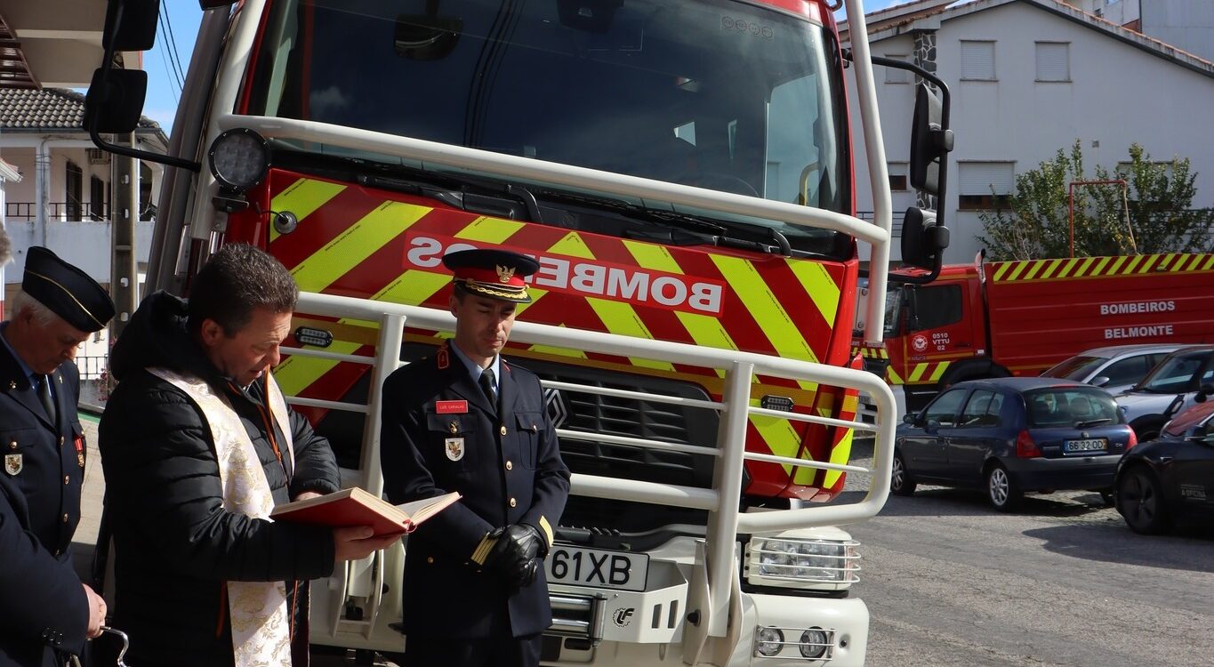 Belmonte assinala 72.º aniversário dos Bombeiros Voluntários com benção de nova