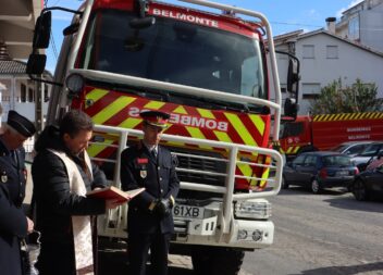 Belmonte assinala 72.º aniversário dos Bombeiros Voluntários com benção de nova