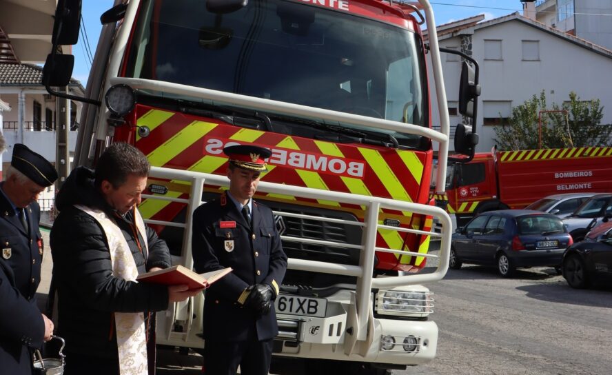 Belmonte assinala 72.º aniversário dos Bombeiros Voluntários com benção de nova