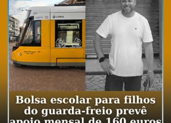 Bolsa escolar para filhos do guarda-freio prevê apoio mensal de 160 euros