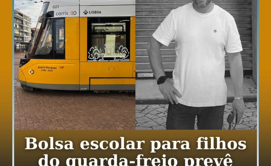 Bolsa escolar para filhos do guarda-freio prevê apoio mensal de 160 euros