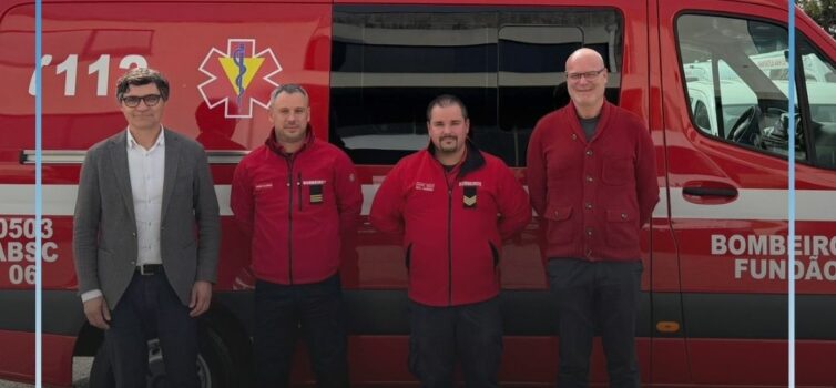 Bombeiros Voluntários do Fundão adquirem nova ambulância de socorro