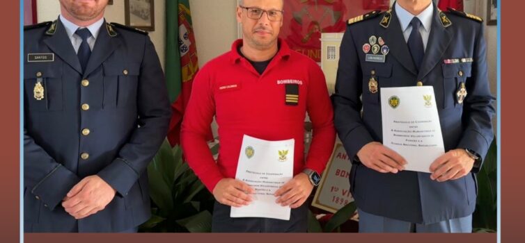 Bombeiros Voluntários do Fundão assinam protocolo de cooperação com a GNR