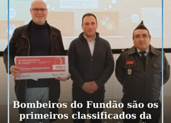 Bombeiros Voluntários do Fundão são os primeiros classificados da região no Quar