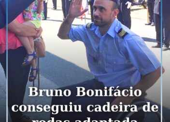 Bruno Bonifácio já garantiu cadeira de rodas adaptada