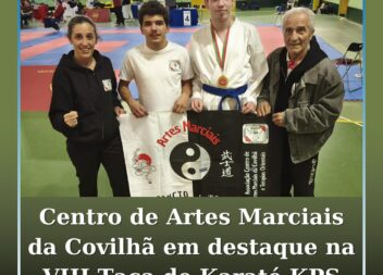 Centro de Artes Marciais da Covilhã em destaque na VIII Taça de Karaté KPS