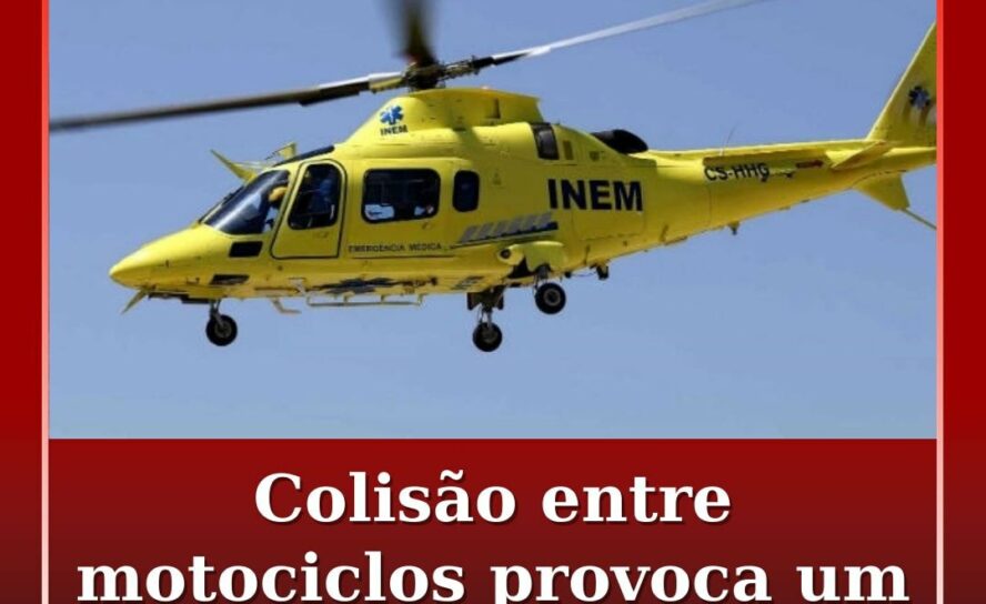 Colisão entre motociclos provoca um morto e um ferido grave no Crato