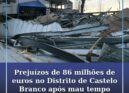 Distrito de Castelo Branco regista prejuízos de mais de 80 milhões de euros após