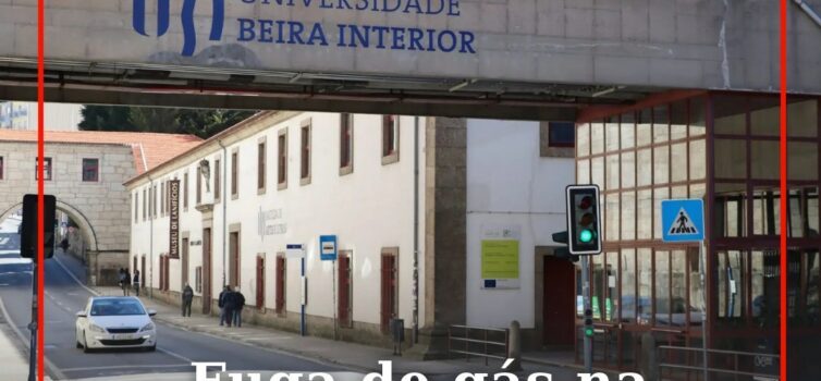 Dois docentes afetados após fuga de gás na UBI