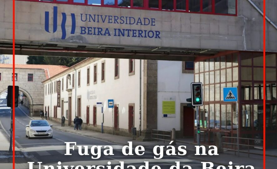Dois docentes afetados após fuga de gás na UBI