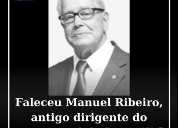 Faleceu Manuel Ribeiro