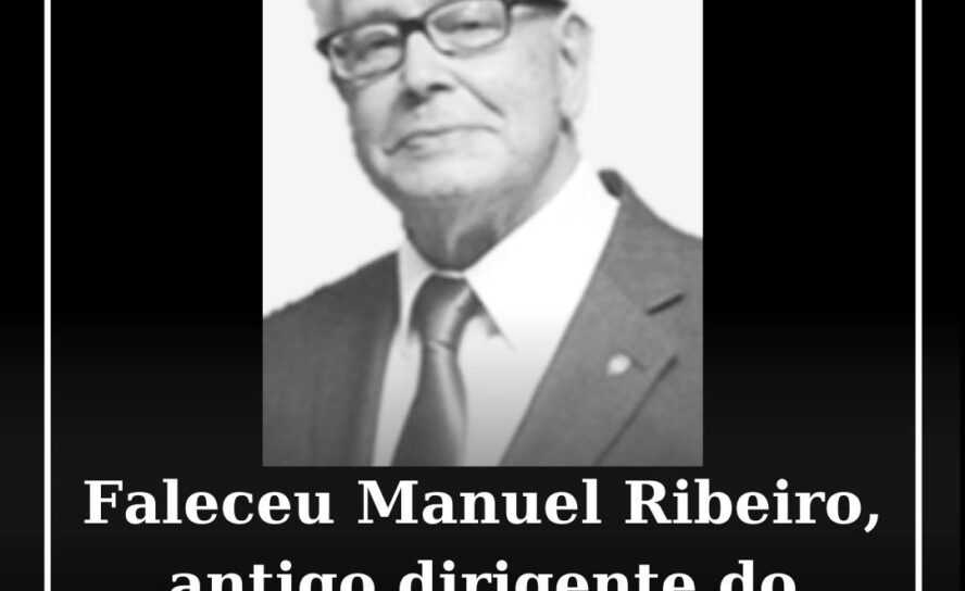 Faleceu Manuel Ribeiro