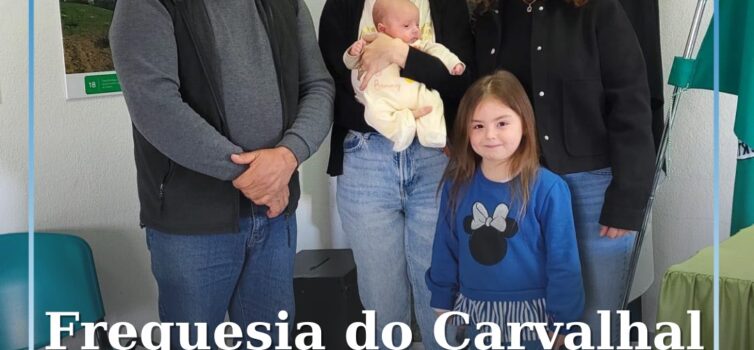 Freguesia do Carvalhal entrega segundo apoio à natalidade