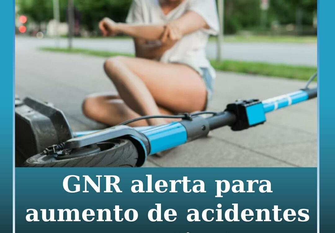 GNR alerta para o aumento da sinistralidade com trotinetes
