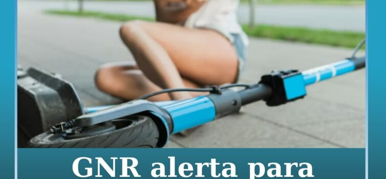 GNR alerta para o aumento da sinistralidade com trotinetes